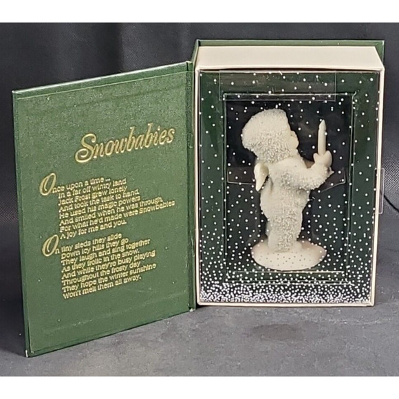 Department 56 - Snowbabies - Just One Little Candle~ 56.68233 - Picture 2 of 11